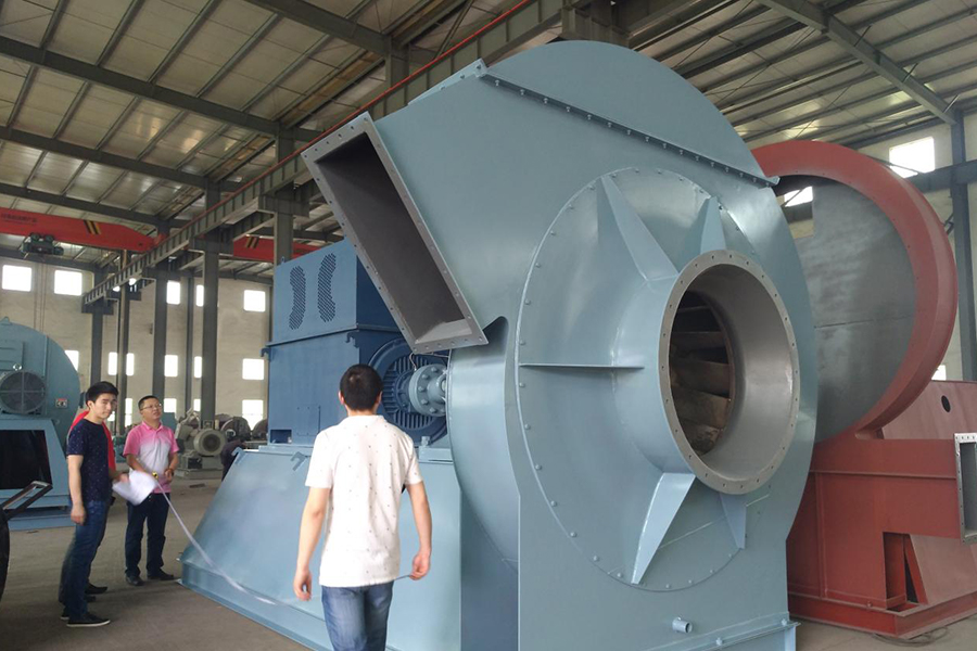 환경 보호 산업 - 고체 및 액체 폐기물 회전 가마 처리 시스템 배연 팬