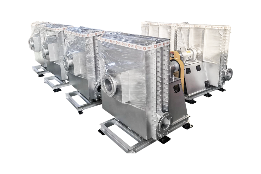 환경 보호 산업 - 고체 및 액체 폐기물 회전 가마 처리 시스템 열분해 가스 팬